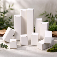 En stock, boîte en carton blanc 4x4x3 à 15 cm, épaissie, rectangulaire, vide, pour emballage cadeau, personnalisable, vente en gros