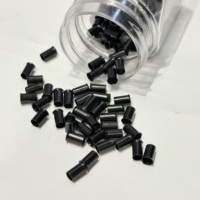 Anneaux micro en cuivre de haute qualité, en aluminium, anti-rouille, pour outils d'extension capillaire