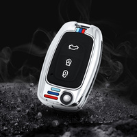 Accessoires intérieurs de voiture, étui de protection pour clé de voiture en alliage de zinc, coque rigide pour clé, compatible avec Southeast