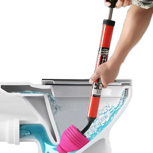 Déboucheur de toilettes flexible en PVC écologique haute pression, déboucheur de tuyaux à action rapide, déboucheur de canalisations domestiques - Product Image 1