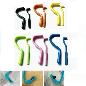 Qbellpet Fabricant vente en gros tpr grand petit ensemble jaune orange vert chat chien anti-tiques anti-puces - Product Image 3