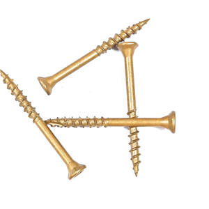 สกรูยึดพื้นระเบียงคุณภาพสูง ทนสนิม ขายส่งจากโรงงาน # 10 # 8 # สกรูเกลียวปล่อย 9 หัว แบบทอร์กซ์ - Product Image 4