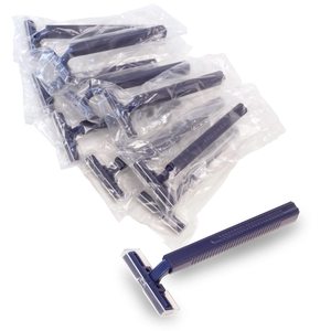 Maquinillas de Afeitar Desechables de Doble Hoja Yaolan para Hombre con Cuchillas de Acero Inoxidable Superresistentes para Afeitar la Cara y el Cuerpo - Product Image 1