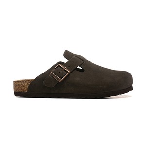 Fabricant expert de sabots Boston en daim, <span class=keywords><strong>mules</strong></span> <span class=keywords><strong>orthopédiques</strong></span> personnalisées à marque privée, sandales en liège souple pour la vente en gros - Product Image 2