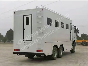 Shacman F3000 6x4 Crew <span class=keywords><strong>Bus</strong></span> Transporte de pasajeros Camión Autobús Personalizado Off Road Trucks VAN Minería Personal Carrier Truck - Product Image 3