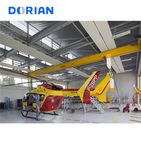 Hangar de aviones de estructura de acero prefabricado de China, edificio de acero de 2 pisos