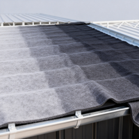 Feutre auto-adhésif anti-condensation pour toiture, sous-couche isolante thermique Huixin, léger, 1m/personnalisable pour métal