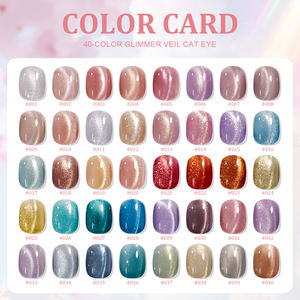 มิส กูอี้ OEMODM เจลตาแมว 40 สี ขายส่ง 15 กรัม ในกระปุก ยาทาเล็บเจลยูวีระดับมืออาชีพ อุปกรณ์ทำเล็บสำหรับร้านเสริมสวย ปราศจากสารเฮมา ชุดยาทาเล็บเจล - Product Image 4