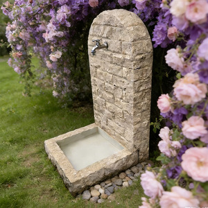 <span class=keywords><strong>Fontaine</strong></span> murale <span class=keywords><strong>en</strong></span> <span class=keywords><strong>pierre</strong></span> naturelle beige antique pour lavabo extérieur de jardin europé<span class=keywords><strong>en</strong></span>, à vendre - Product Image 1