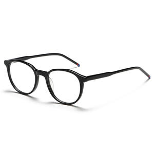Gafas de Montura Redonda Transfronterizas de Acetato y Metal, Montura Completa, Anti-UV, Unisex para Hombre y Mujer, Fabricadas en Taizhou, Número de Pieza AC1010 - Product Image 1