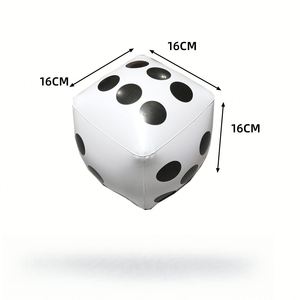 Dés gonflables de 12 pouces pour jeux de société et événements promotionnels, logo personnalisé disponible - Product Image 2