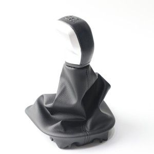 Perilla de cambio de marchas, palanca de cambios, Bola de mano para <span class=keywords><strong>Peugeot</strong></span> 307 301 206 207 408 <span class=keywords><strong>308</strong></span> 508 2008, Funda de cuero para <span class=keywords><strong>maletero</strong></span> - Product Image 4
