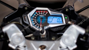 Mètre de RPM numérique Groupe d'instruments de <span class=keywords><strong>moto</strong></span> Compteur de vitesse de <span class=keywords><strong>moto</strong></span> pour Italika RT 250 LONCIN <span class=keywords><strong>GP</strong></span> 150cc - Product Image 4