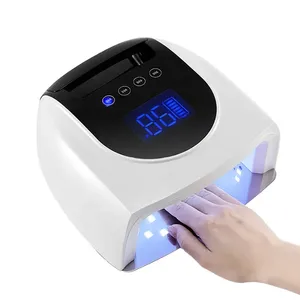 Cordless LED Light Dryer for Gel Polish Nail Art 2026 New Arrival Professional 96W Rechargeable UV Nail <b>Lamp</b> - Product Image 1