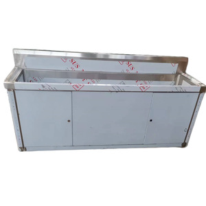 Lavabo de Acero Inoxidable 304 Changwang, Lavabo de Pie para Exteriores - Product Image 1