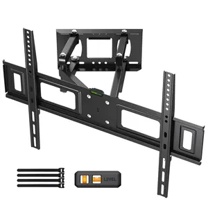 CHARMOUNT VESA Swivel Tilt TV Mount LCD Heavy Duty TV Bracket Full Motion Brackets for Mounting Tv