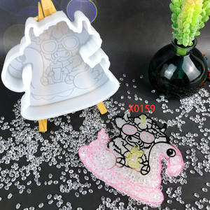 Moule de moulage en résine de silicone fait main Kingnoo, forme irrégulière, 1 pièce, style DIY, ornements décoratifs, outils pour gâteaux, en stock dans le Hebei - Product Image 3