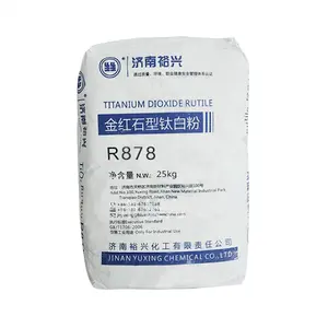 도매 Jinan Yuxing R878 루틸 이산화 티타늄/TiO2 수성 페인트/유리 코팅을위한 분산 용이