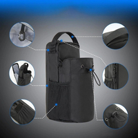 Sac de sport étanche magnétique pour bouteille d'eau, sacoche bandoulière portable pour clés, téléphone portable, sport, cyclisme, vente en gros