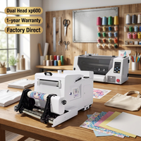 Nouvelle imprimante DTF A3 MT COLOR 2026 Pro avec doubles têtes Epson XP600, découpeuse automatique intégrée, écran tactile, machine d'impression textile, garantie 1 an