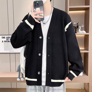 Chaqueta de Lana de Moda para <span class=keywords><strong>Hombre</strong></span> Otoño-Invierno 2025, Chaqueta Cortavientos de Lana Entallada para <span class=keywords><strong>Hombre</strong></span> - Product Image 2