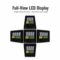 Contrôleur de température intelligent à haute précision AISET NX-8000 avec écran LCD, RS485 Modbus RTU, thermostat PID industriel, double alarme