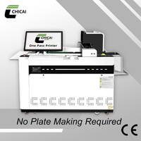 CHICAI Single Pass Digital Printer Low Cost One Pass Printing for Small Packaging Shop Paper Box Logo Print