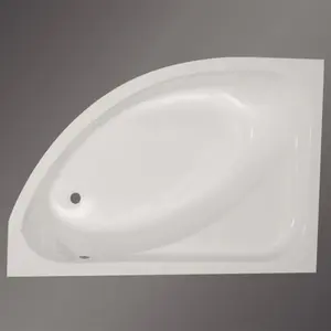 Petite baignoire acrylique d'angle 1000mm