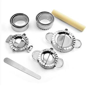 Accesorios de Cocina, Material de Grado Alimenticio, Acero Inoxidable, Prensa para Masa de Empanadas, Molde para Dumplings, Juego de Moldes para Hacer Dumplings - Product Image 2