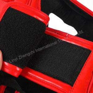 Protège-tête en cuir pour arts martiaux MMA <span class=keywords><strong>Casque</strong></span> de <span class=keywords><strong>boxe</strong></span> de combat Kickboxing avec cage en métal pour l'entraînement et la compétition - Product Image 6