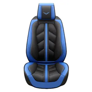 2022 Wholesale cream car seat covers universal protector car leather seat covers well fit car seat cover