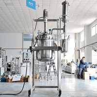 Cuve de réaction haute pression à double enveloppe en acier inoxydable, chauffage électrique, pour laboratoire, cuve de mélange chimique, récipient de réaction