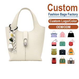 Exquisita Mini Bolsa de Hombro Cruzada de Cuero Genuino con Cierre Metálico Antirrobo, Casual, para Viaje, de Fábrica OEM - Product Image 1