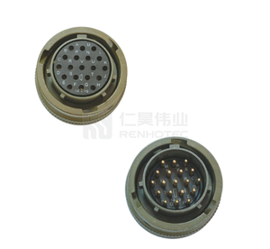 Amphenol 19 دبوس Mil موصل PT06E-14-19 للماء الإناث الذكور موصل - Product Image 2