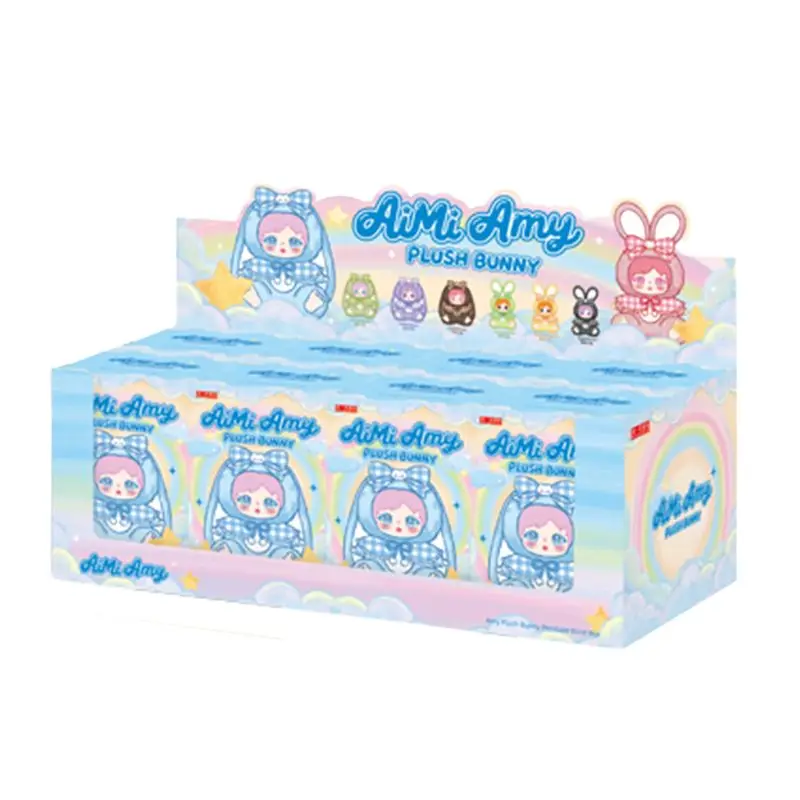 Adorable Amy Funny Rabbit ABS & Plush Blind Box - Unisex Stuffed Doll