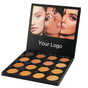 Paleta de polvos prensados mate cosméticos de contorno de cara de maquillaje de marca privada de 16 colores - Product Image 1