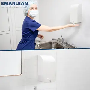 Smarlean H8 Automatic Soap Dispenser Wholesale Large Area Printing Auto Sensor Smart Liquid Soap Foam Alcohol Dispenser Washroom