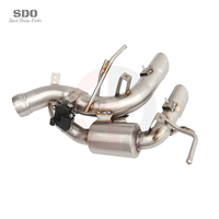 SDO Silencieux d'échappement arrière en acier inoxydable amélioré, poli miroir, pour Ferrari Purosangue 6.5L F175 V12 2023+