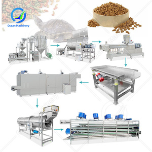 OCEAN Automatic Fish Dry Pet <strong>Food</strong> Full Production Line Pellet <strong>Dog</strong> and Cat <strong>Kibble</strong> <strong>Food</strong> Make Machine - Product Image 1