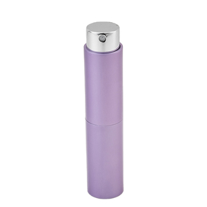 <span class=keywords><strong>Vide</strong></span> Mini <span class=keywords><strong>Poche</strong></span> Taille Femmes Voyage Parfum Vaporisateur Conception Rotative Twist 8ml En Aluminium Parfum Atomiseur Vaporisateur - Product Image 1