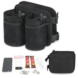 Equipaje personalizado de fábrica, bolsa para bebidas, portavasos, libera tu mano para bebidas, Caddy, 2 tazas de café