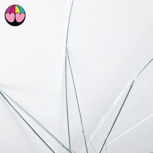 <span class=keywords><strong>Parapluie</strong></span> d'extérieur <span class=keywords><strong>Parapluie</strong></span> droit bon marché de Chine Parapluies transparents POE semi-automatiques à ouverture automatique pour adultes - Product Image 5