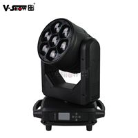 VSHOW R740L Led 7x40W Zoom Moving Wash Light RGBW 4IN1 Éclairage de scène professionnel