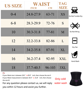 Atacado Gaine Amincissant Ganchos e Zipper Sauna Espere Trainer Tummy Trimmer Waist Trainer Colombiano - Product Image 6