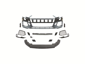 Conjunto de Parachoques para Audi A3 2017-2019, Actualizado con Características RS3, Rejilla Delantera con Listones y Bocinas Integradas en la Rejilla Lateral - Product Image 2