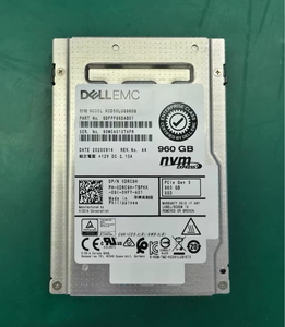 Dell EMC 960GB 2.5 Inch NVMe SSD <b>Internal</b> Solid State <b>Drive</b> for Server Enterprise Storage PCIe Gen3 - Product Image 1
