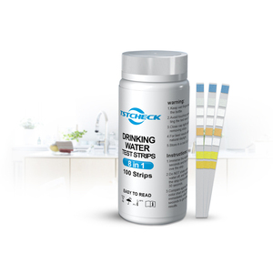 <span class=keywords><strong>Kit</strong></span> de <span class=keywords><strong>test</strong></span> d'eau potable premium 8 en 1 - 100 bandelettes de <span class=keywords><strong>test</strong></span> de qualité de l'eau à domicile - Puits et robinet - Bandelette de <span class=keywords><strong>test</strong></span> de dureté de l'eau - Product Image 3