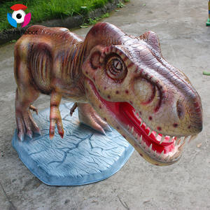 Statue de dinosaure en fibre de verre de simulation de <span class=keywords><strong>robot</strong></span> Sanhe - Product Image 4