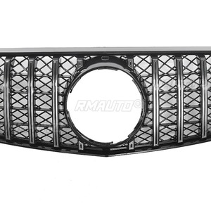 Bandes décoratives pour calandre de voiture, kit carrosserie de calandre de course, calandre avant pour Mercedes Benz Classe R W250 2007-2010, extérieur - Product Image 5