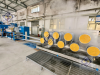 Ligne de production de fibres courtes de polyester, machine de fabrication de PSF régénéré à partir de flocons de bouteilles PET / maïs soufflé / déchets PET / copeaux PET